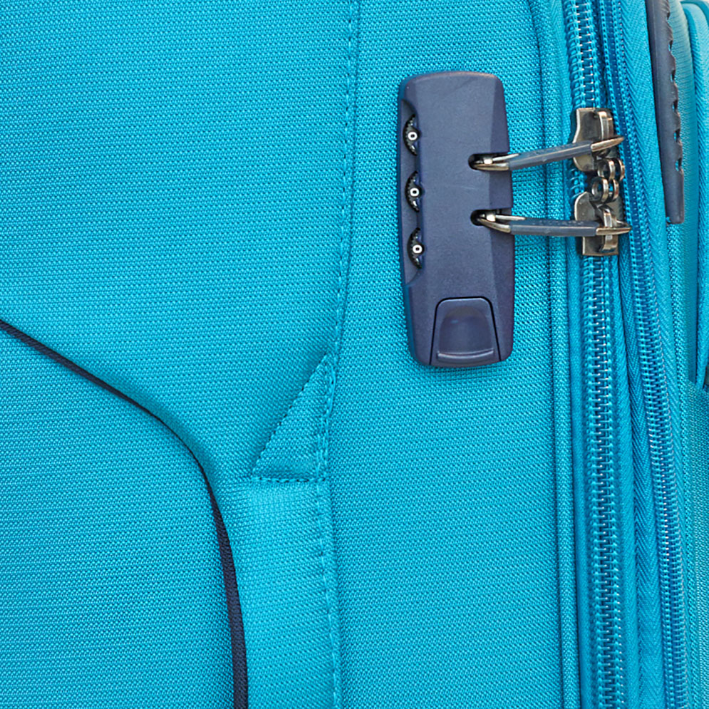 Alezar Neon matkalaukku sininen (20